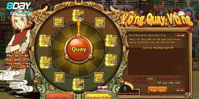 Quay Slot Naruto – Trải Nghiệm Vòng Quay Hấp Dẫn Nhất 2025 3 Phương pháp tham gia chơi tựa game quay slot